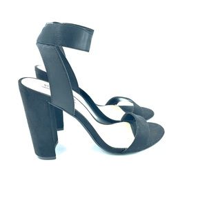 Steve Madden Women’s Black Suede Heels 9.5M